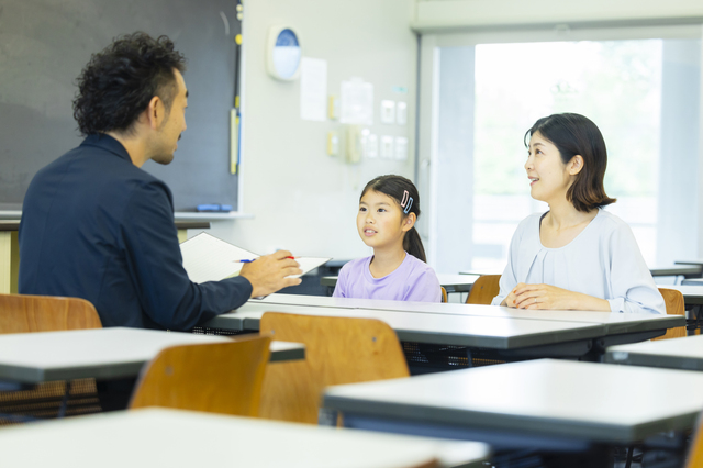 AI小学校マッチング面談の様子